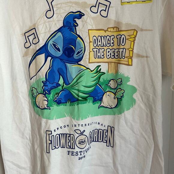 Dance To The Beet Stitch Flower And Garden Festival 2016 Shirt Size M New - Picture 6 of 6